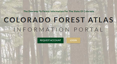 Colorado Forest Atlas home page