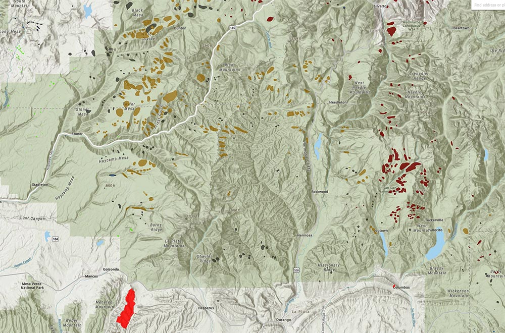 Forest Health Report Story Map - Durango Detail